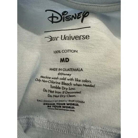 Our Universe Disney Alice in Wonderland Character Playing Cards LS T-Shirt Md - Picture 5 of 10